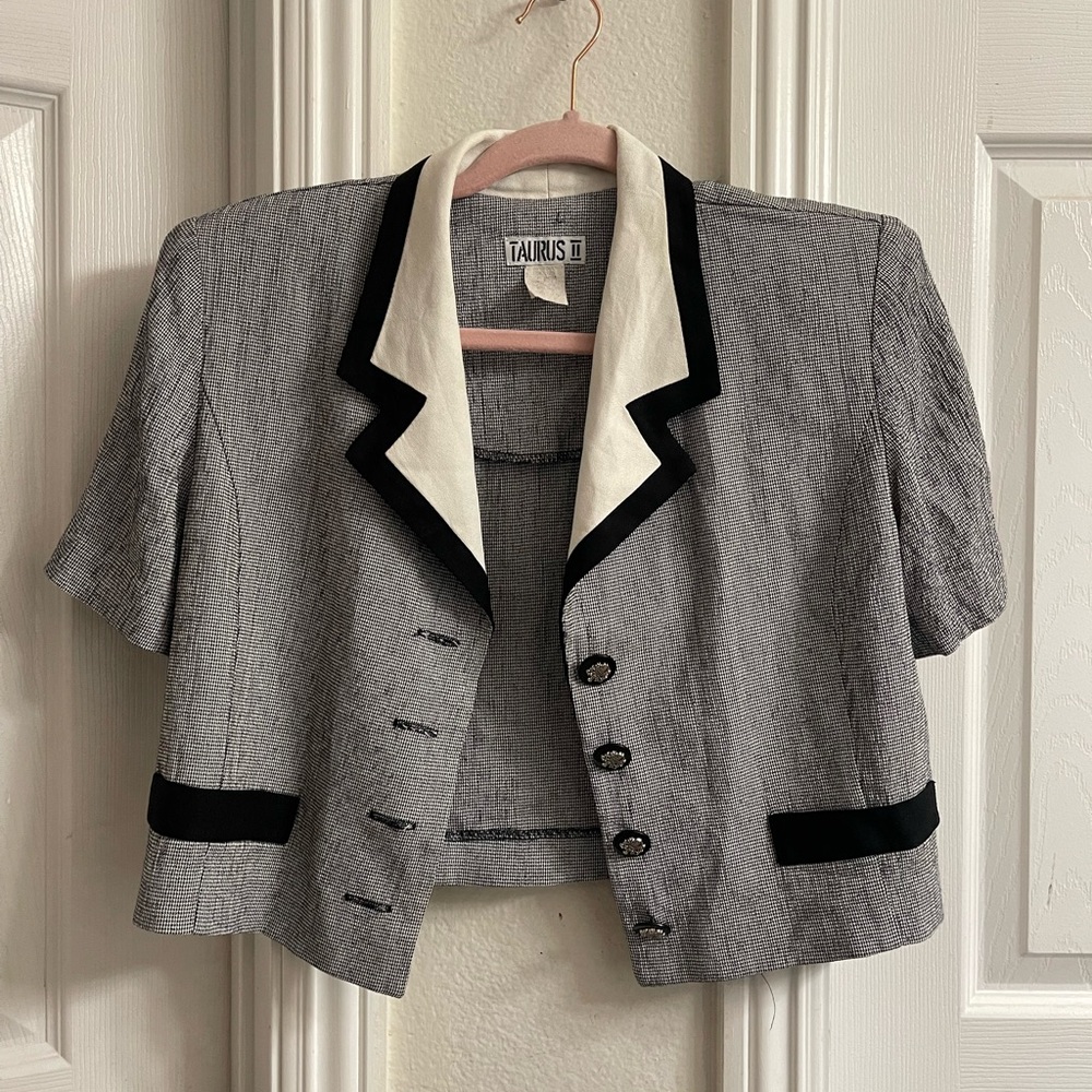90’s Short Sleeve Blazer